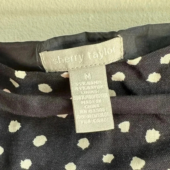 Sherry Taylor Ethnic Print Blue and White Skirt Size Medium - Picture 4 of 9